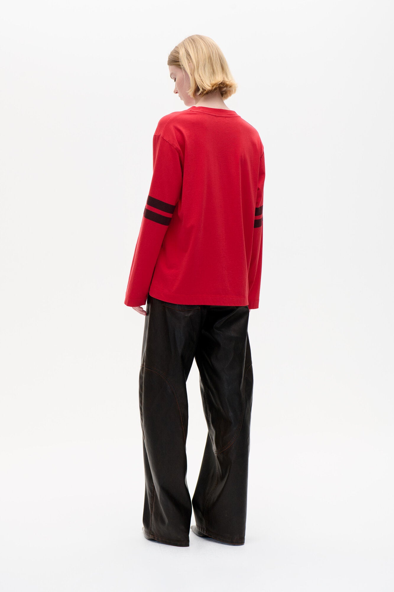 Jeevona langærmet t-shirt - Samba Red 99